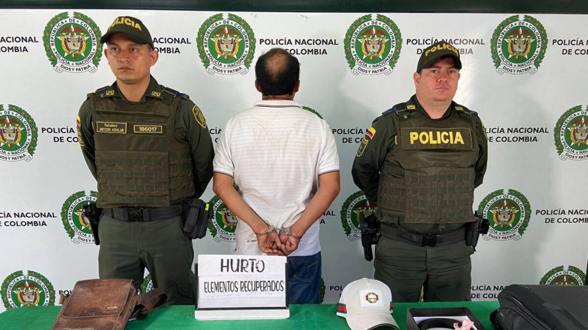 Apartamentero terminó golpeado y capturado en Girón