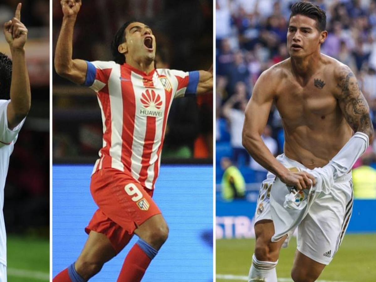 Colombianos que han marcado más goles en la Liga de España