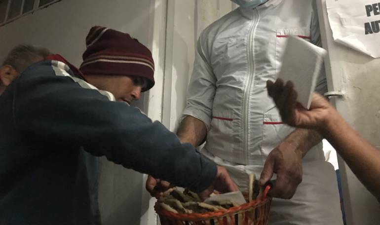 Niños venezolanos en Tunja 