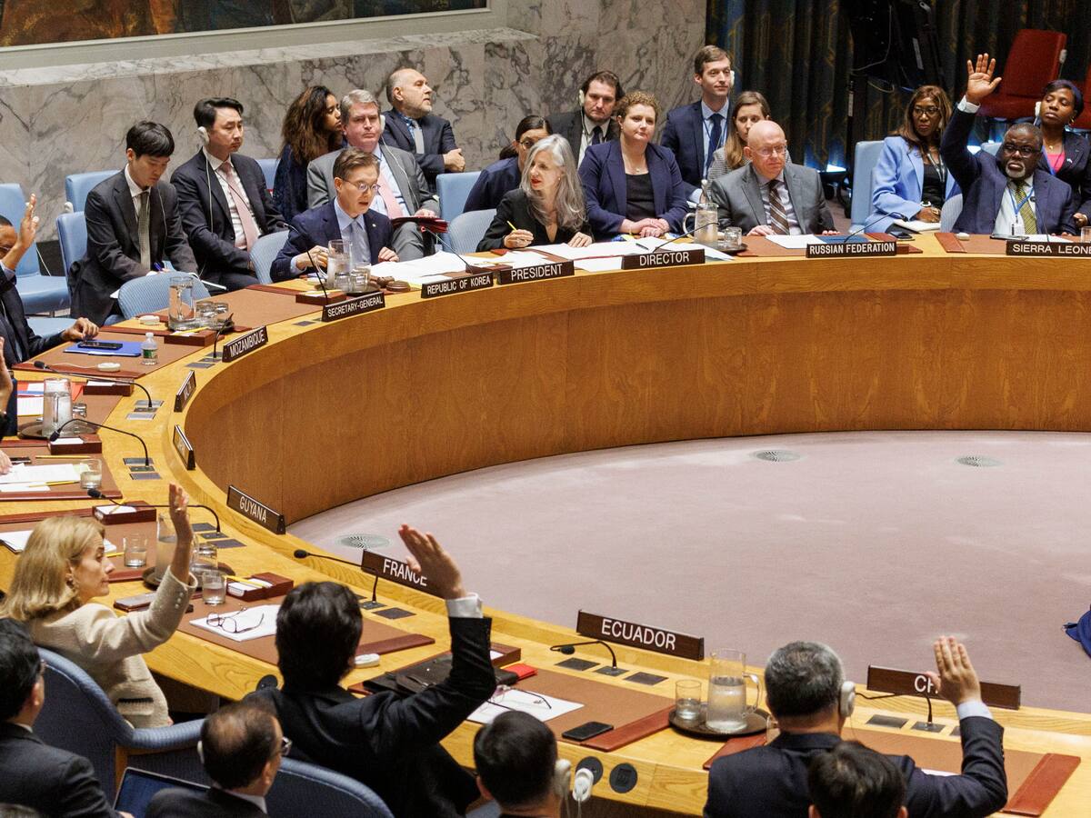 Consejo de Seguridad de la ONU aprueba resolución en apoyo a propuesta de tregua en Gaza