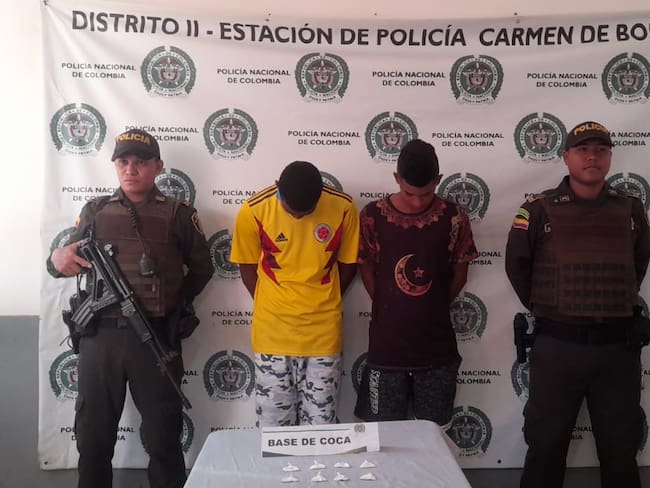 Cayeron 15 presuntos expendedores de droga en El Carmen de Bolívar