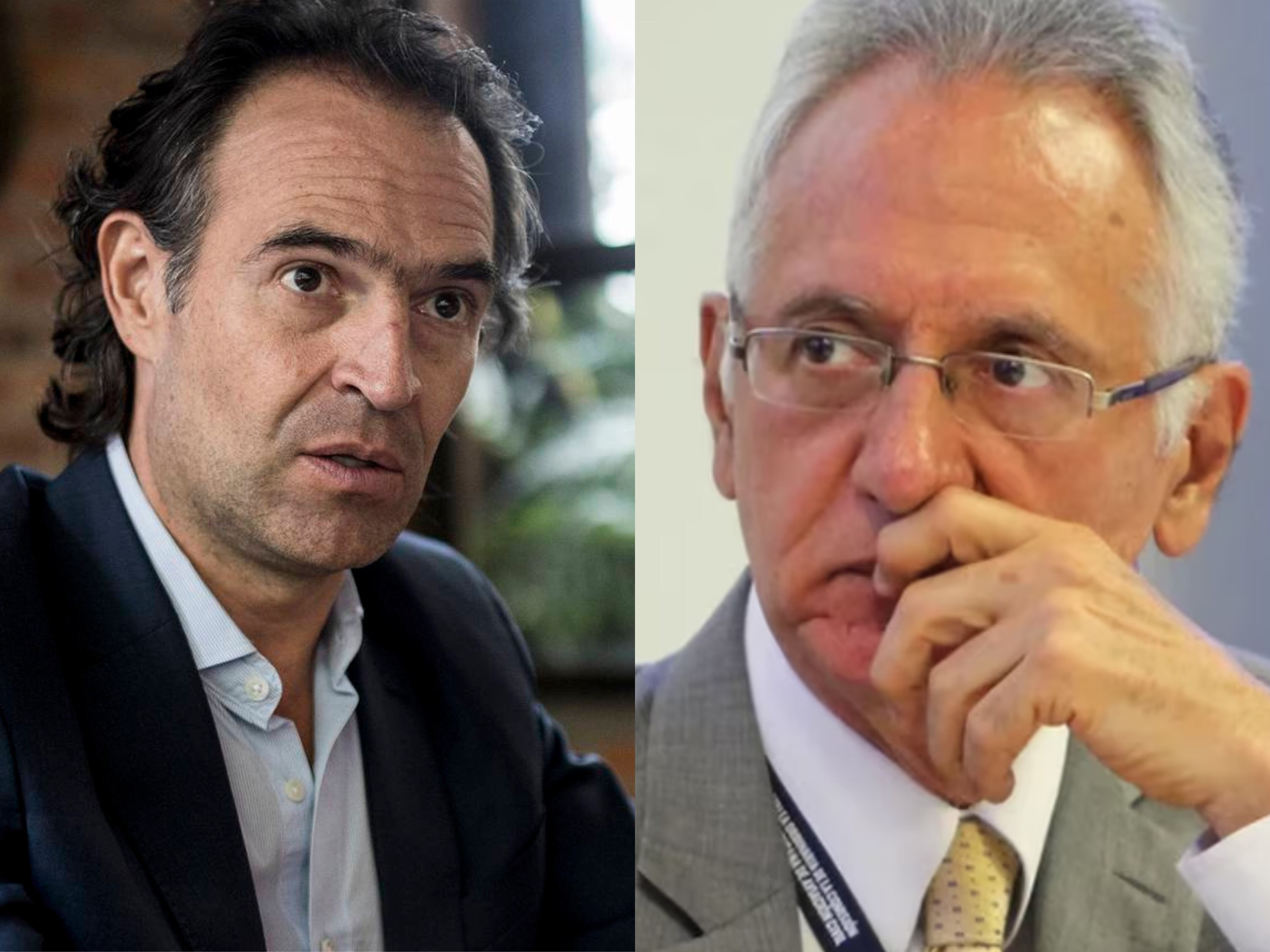 Alcalde Federico Gutiérrez y ministro Guillermo Jaramillo.