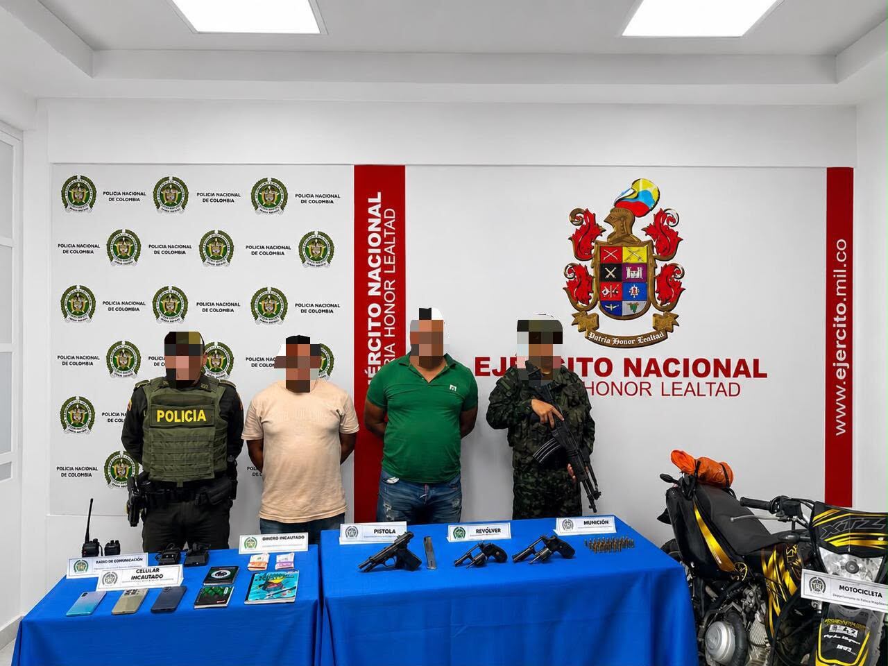 Duro golpe al  Clan del Golfo en el Magdalena, capturados dos de sus integrantes/Ejército