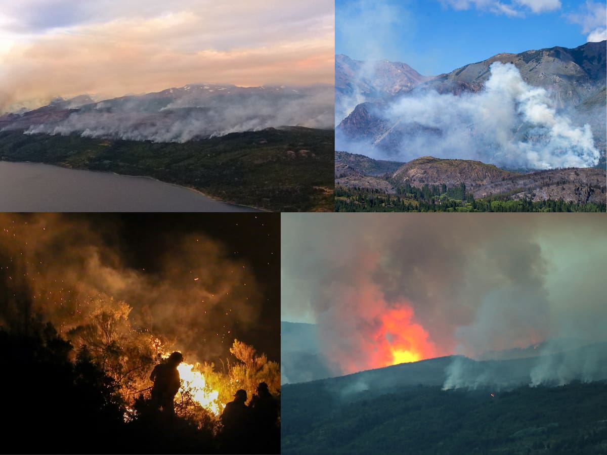 Argentina: incendios en la Patagonia han consumido más de 20.000 hectáreas