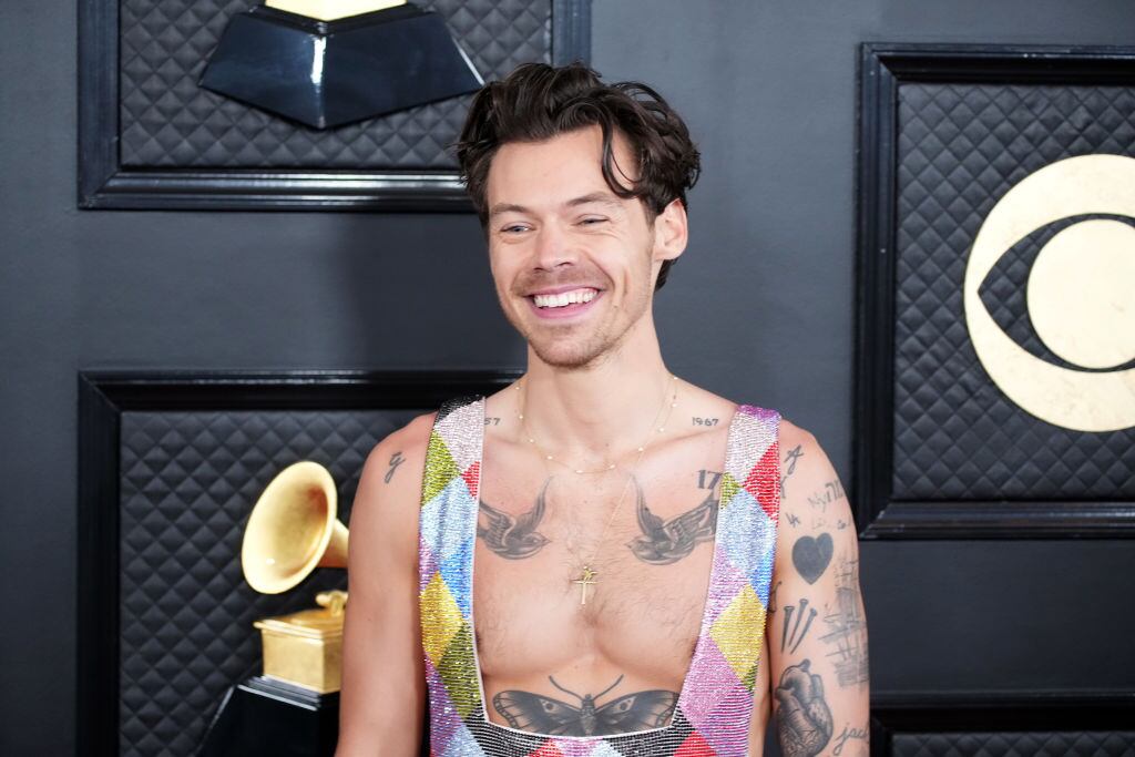 LOS ANGELES, CALIFORNIA - FEBRUARY 05: (FOR EDITORIAL USE ONLY) Harry Styles attends the 65th GRAMMY Awards on February 05, 2023 in Los Angeles, California. (Photo by Jeff Kravitz/FilmMagic)