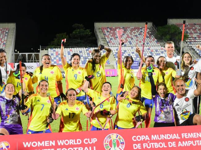 Selección Colombia Femenina de amputadas. Foto: Alcaldía de Barranquilla