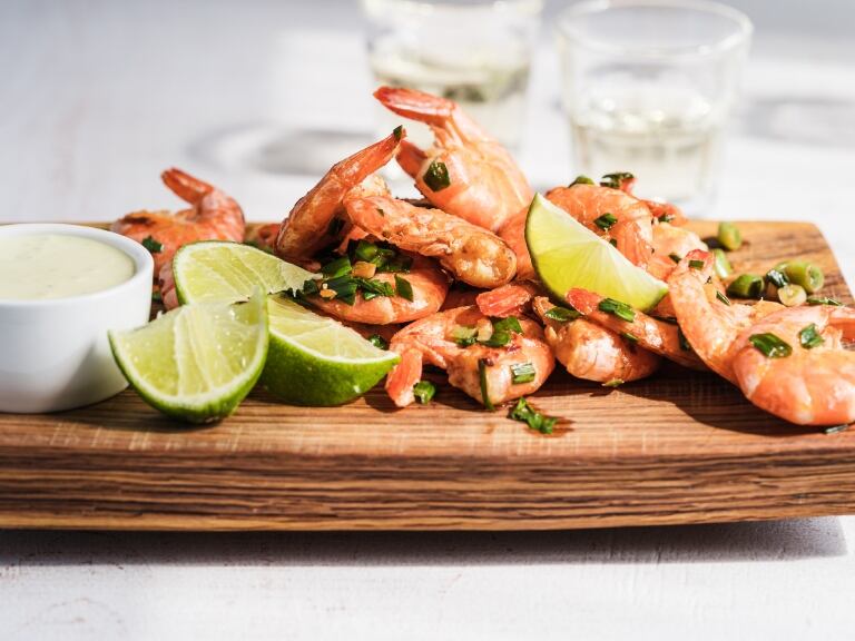 Camarones servidos, imagen de referencia // Getty Images