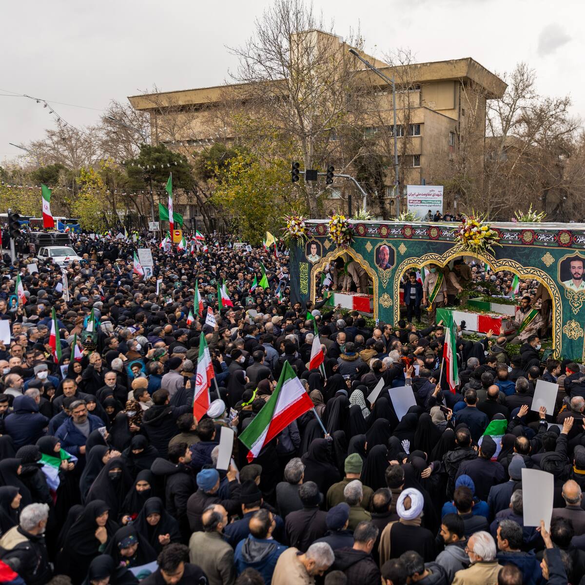 OMS denuncia ataques a centros médicos durante represión de protestas en Irán