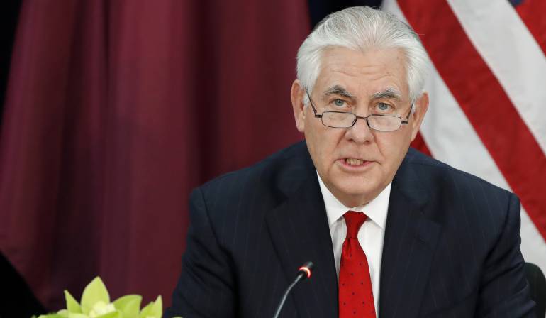 Rex Tillerson, secretario de Estado de EE.UU
