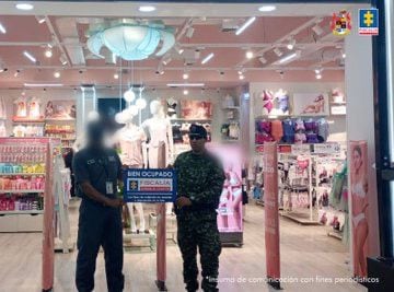 Operativo de extinción de dominio en Lili Pink