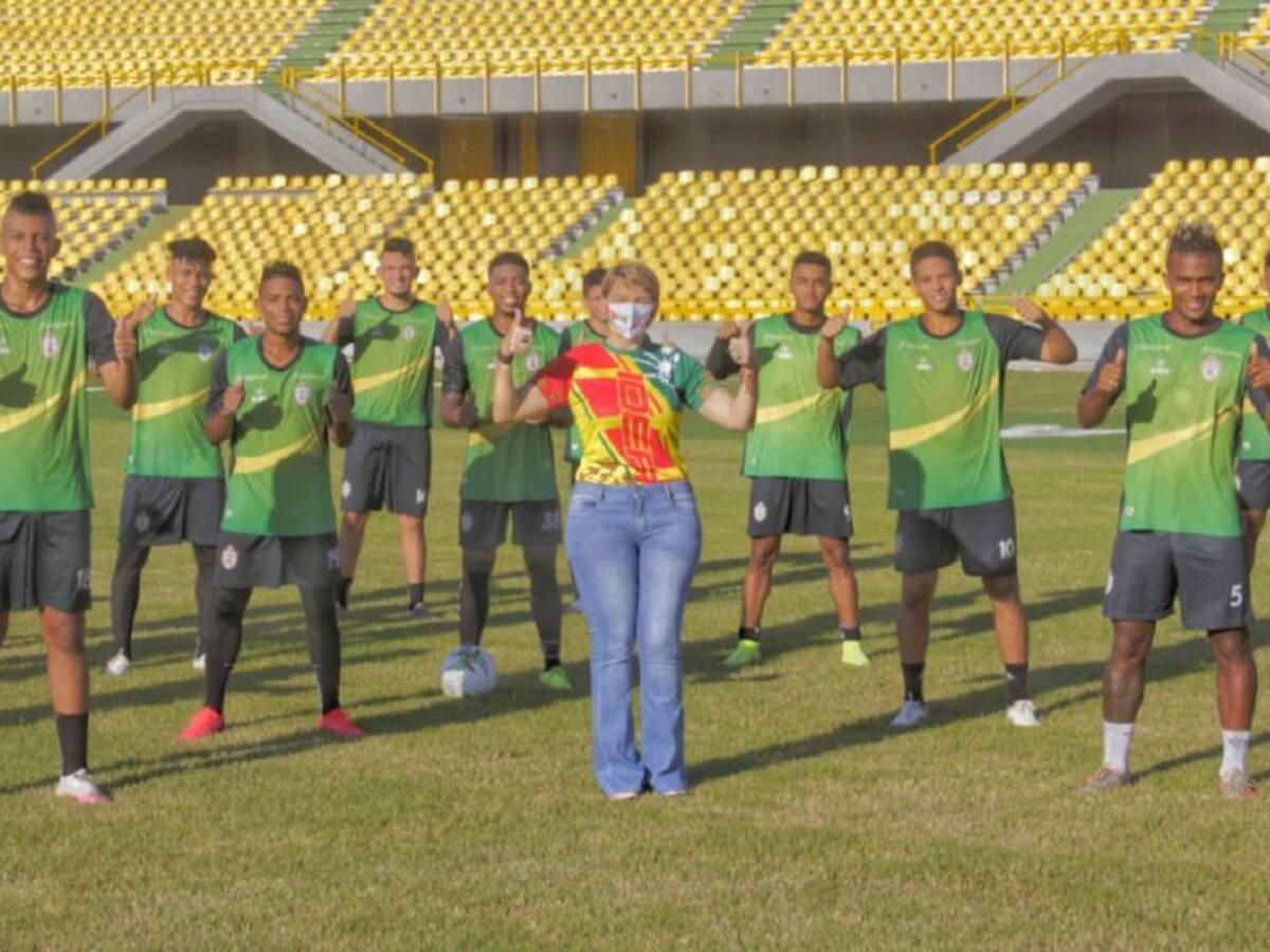 Real Cartagena volvió a pisar el gramado del Jaime Morón