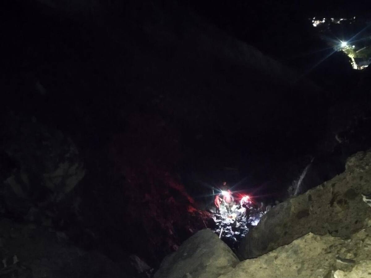 Un hombre se salvó de milagro tras caer de 30 metros de altura en Marmato, Caldas