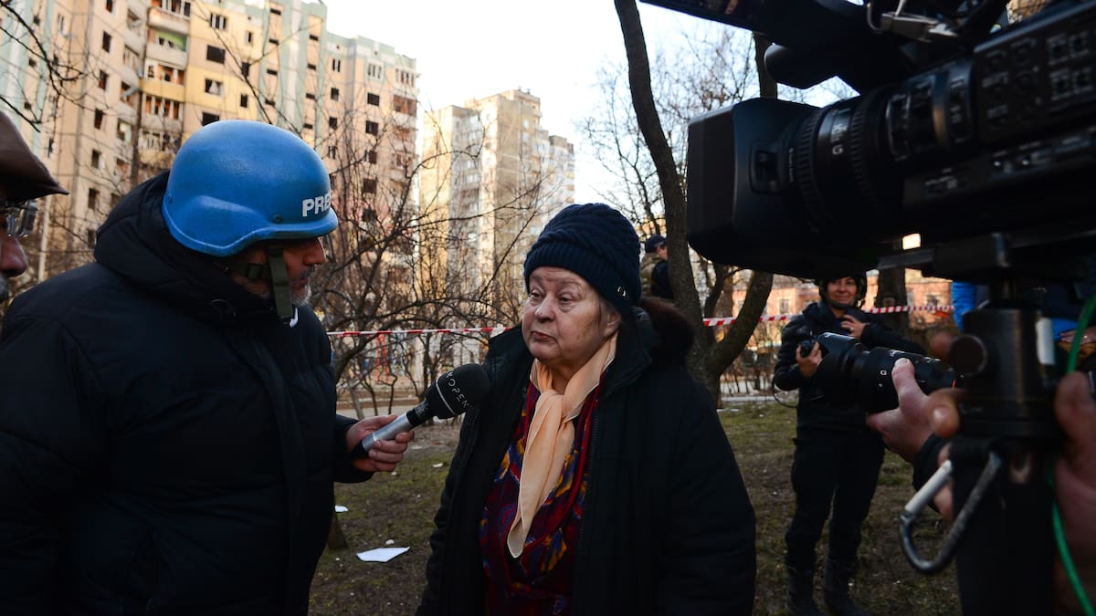 Reporteros Sin Fronteras denuncia crímenes de lesa humanidad contra periodistas en Ucrania