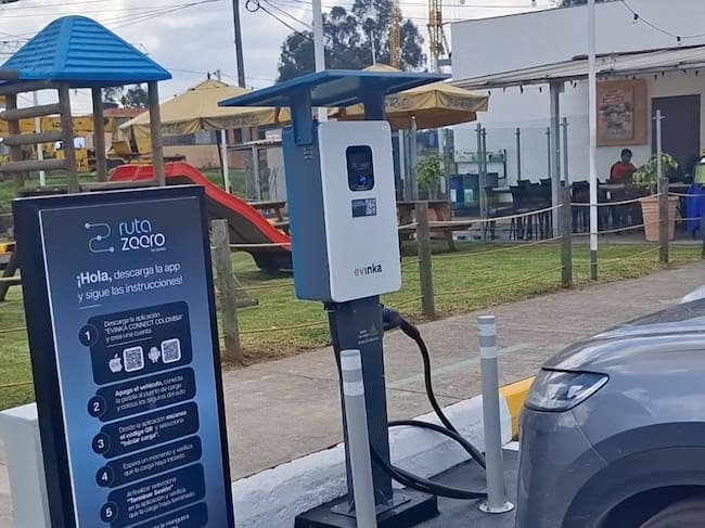 Cargador eléctrico para vehículos