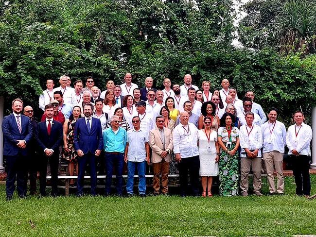 Conversaciones de Paz entre el gobierno y el ELN. Instalación cuarto ciclo en Venezuela. Cortesía