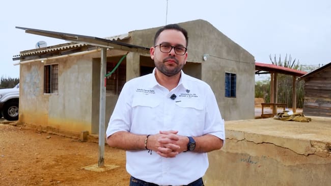 Ministro de Minas y Energía- Edwin Palma. Foto: Ministerio de Minas y Energía.