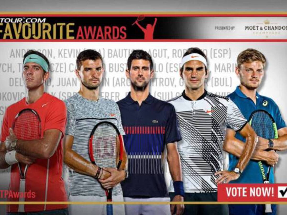 Nadal, Federer y Murray optan al premio de los fans