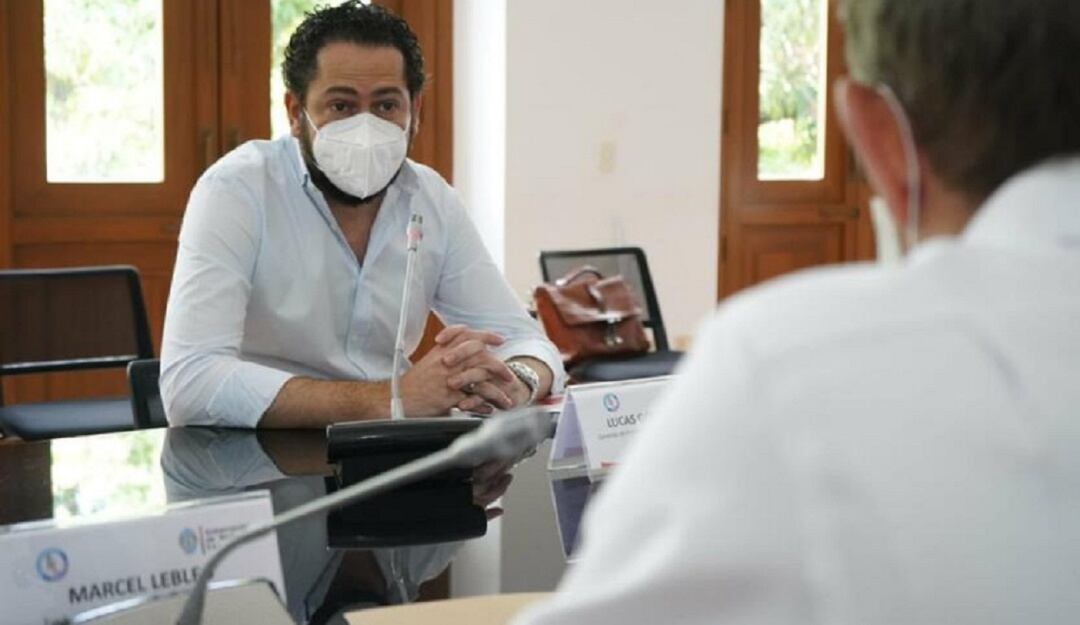 Director nacional de frontera, Lucas Gómez