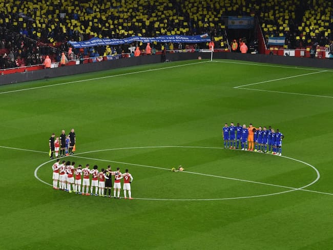 El emotivo homenaje de Arsenal y Cardiff a Emiliano Sala