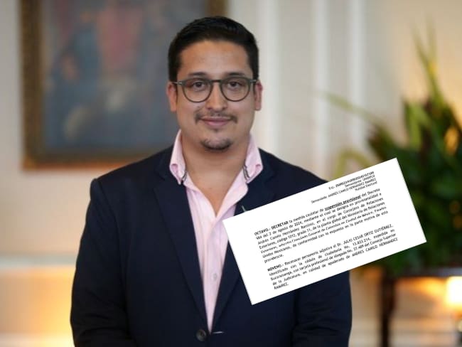 Tribunal de Cundinamarca suspendió provisionalmente al cónsul en México, Andrés Hernández