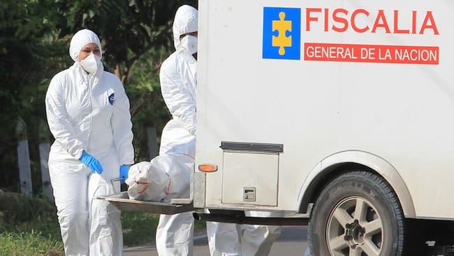 El Cuerpo Técnico de Investigación, CTI, de la Fiscalía General de la Nación realizó los actos urgentes . Foto: Archivo Colprensa