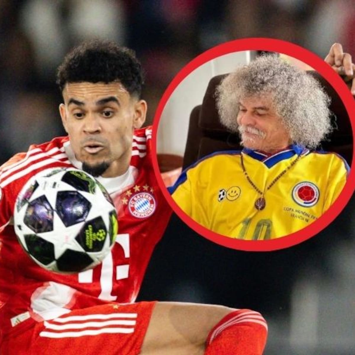 El Pibe Valderrama se rinde ante Luis Díaz: “Ya me superó, crack”