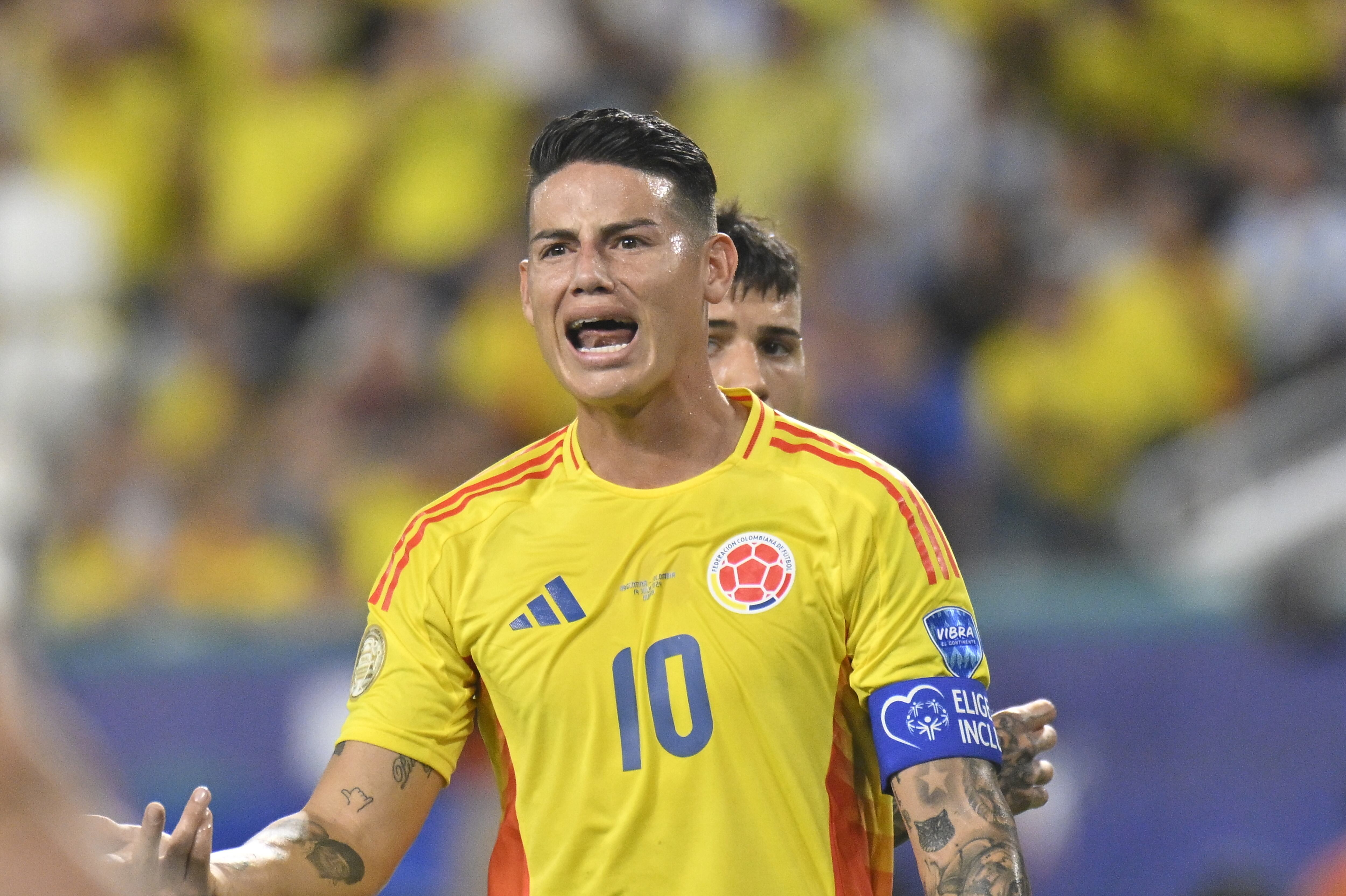 James Rodríguez. (Photo by Miguel J Rodriguez Carrillo/Anadolu via Getty Images)