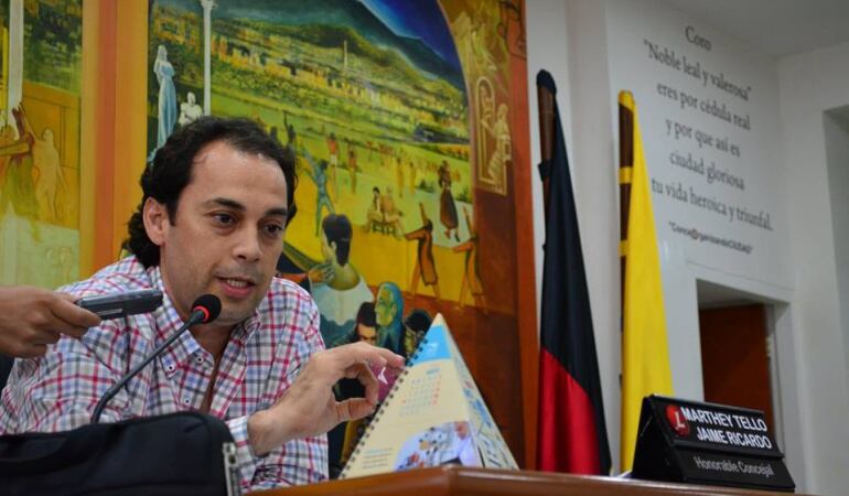 Jaime Ricardo Marthey Tello presidente del concejo de Cúcuta