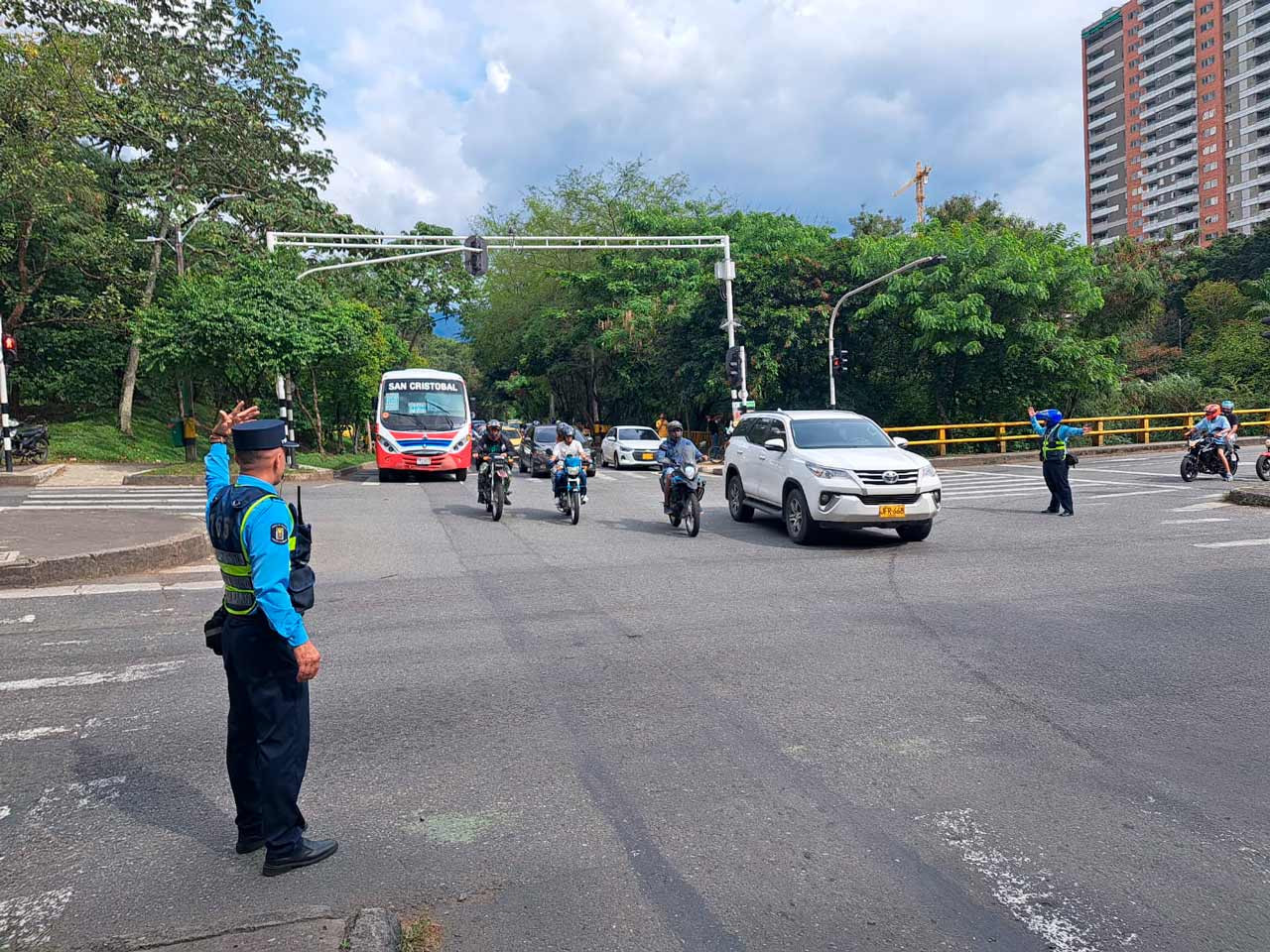 Cierres viales en Medellín/ Foto: Alcaldía de Medellín