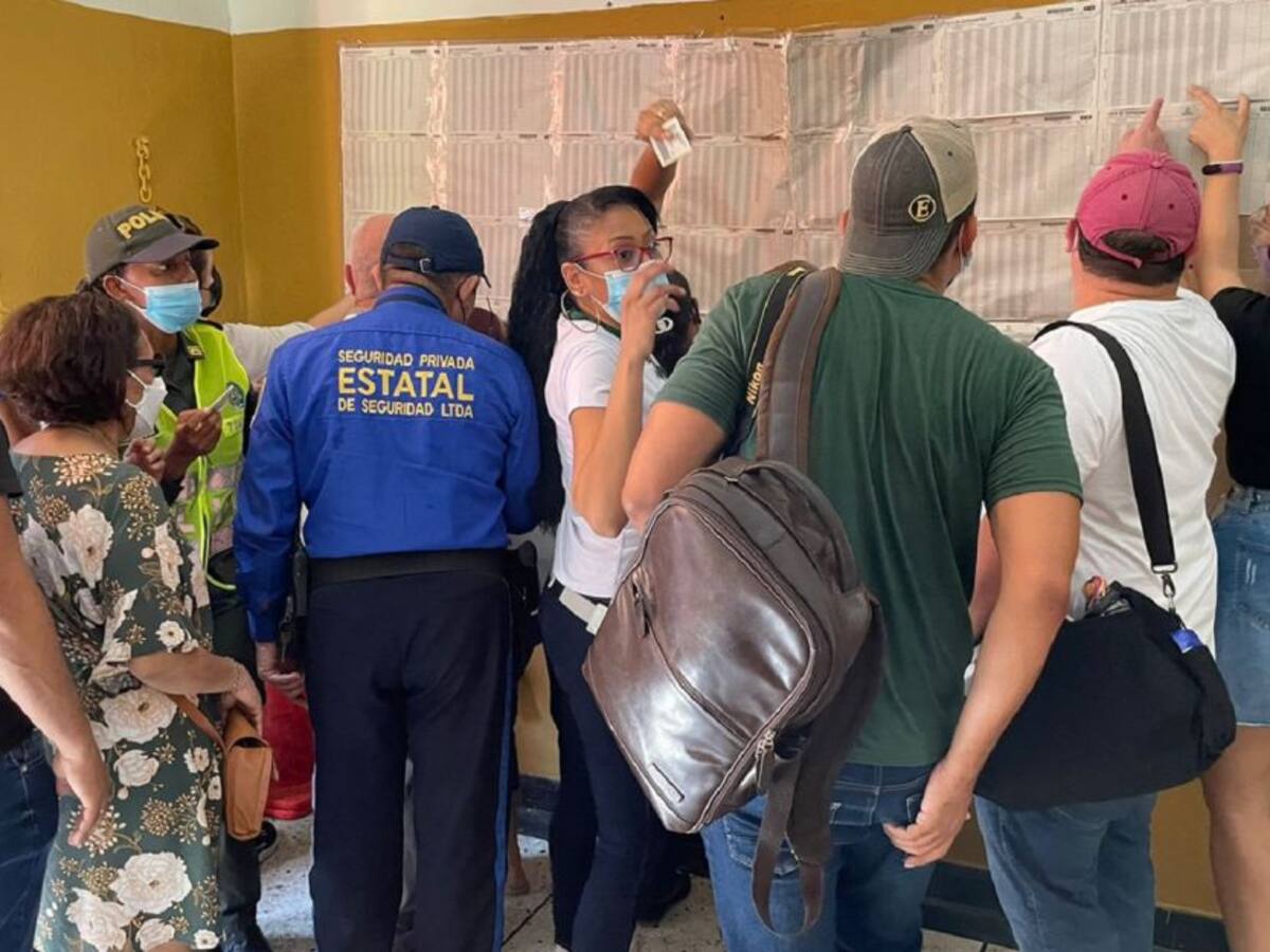 MOE reportó problemas con el registro de votantes en Cartagena