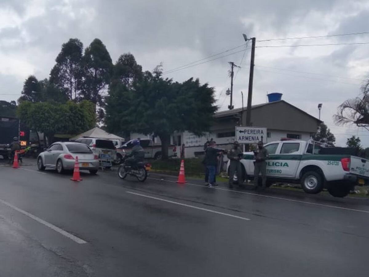 En el Quindío intensificarán controles en las vías durante puente festivo