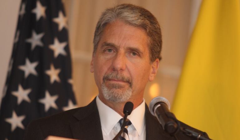 Kevin Whitaker, embajador de Estados Unidos en Colombia. 