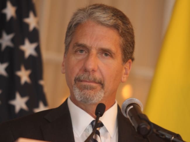 Kevin Whitaker, embajador de Estados Unidos en Colombia. 
