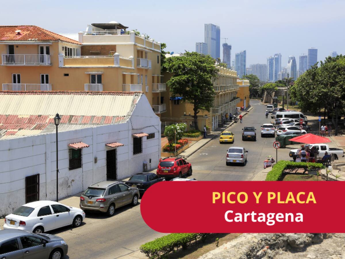 Pico y placa Cartagena de lunes 16 al 20 de septiembre: Rotación, motos y particulares