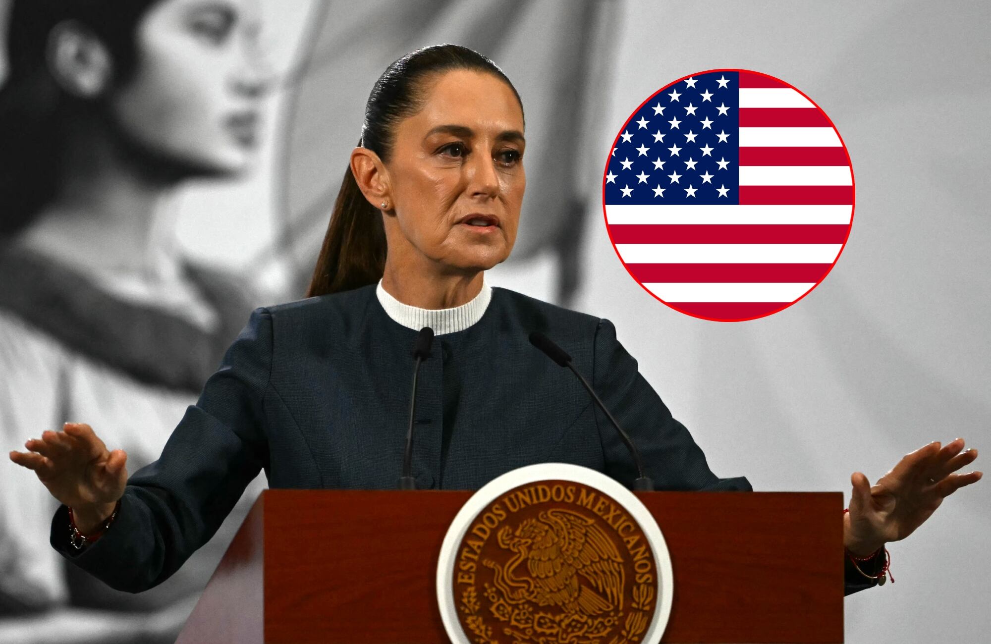 Presidenta de México exige pruebas a EE.UU. y advierte que no permitirá injerencia en caso Sinaloa.