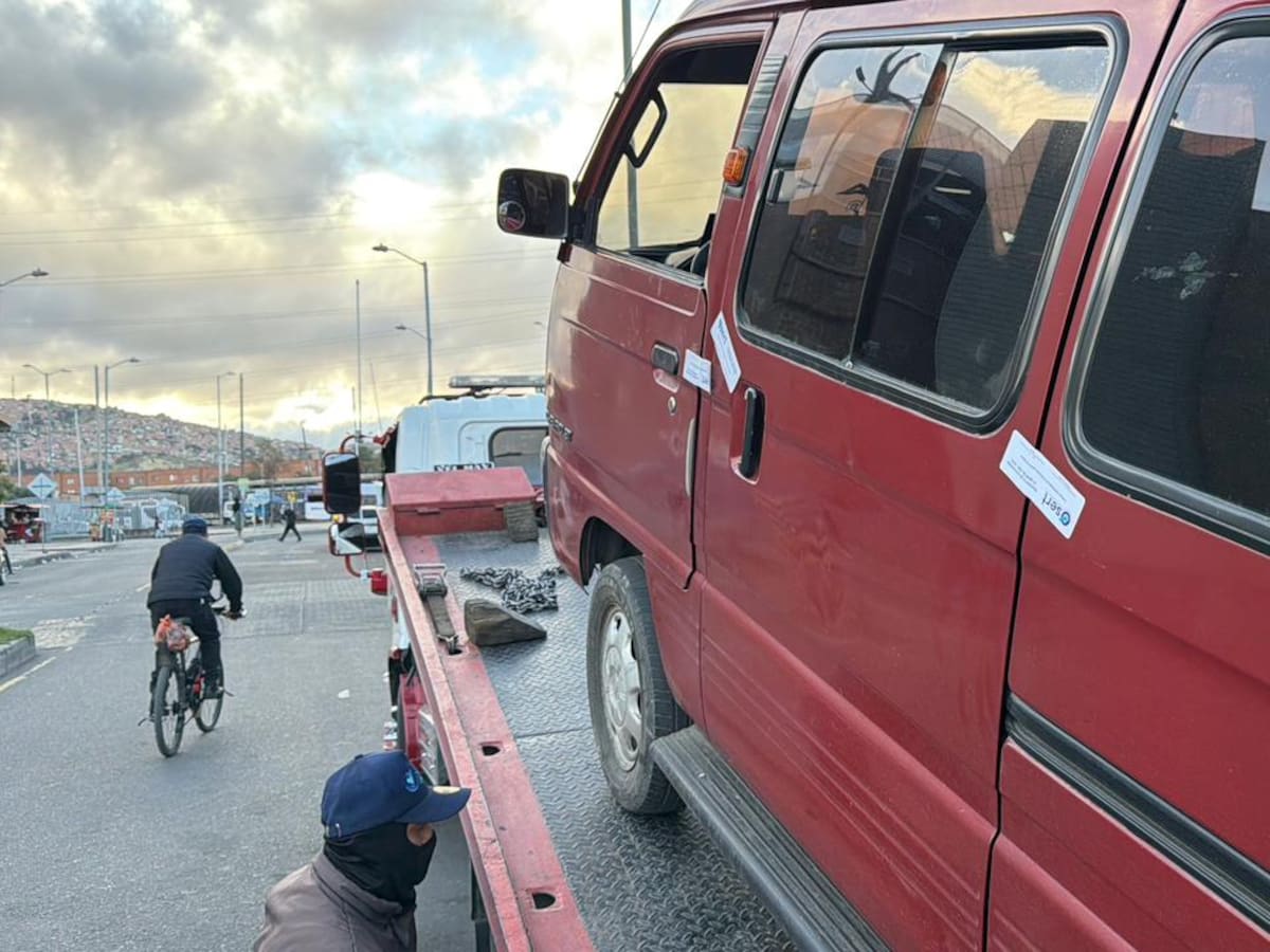 Refuerzan operativos contra el transporte pirata en Soacha: han inmovilizado 185 vehículos