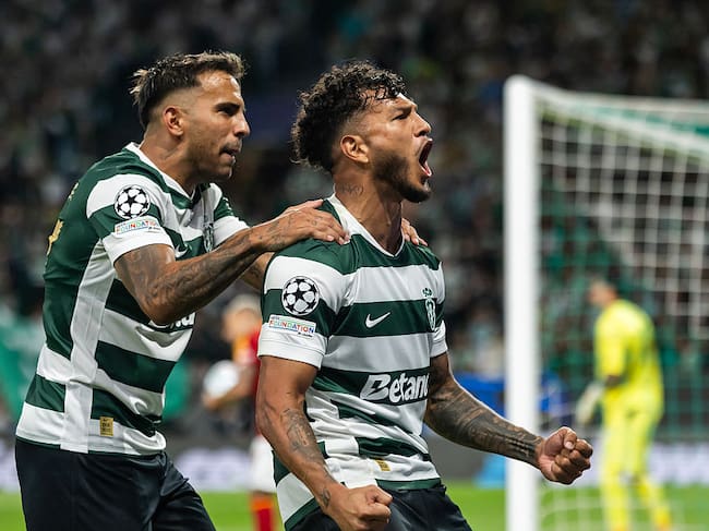 Luis Javier Suárez anotó con el Sporting de Lisboa y así quedó en la tabla de goleadores de Portugal. (Photo by Hugo Amaral/SOPA Images/LightRocket via Getty Images)