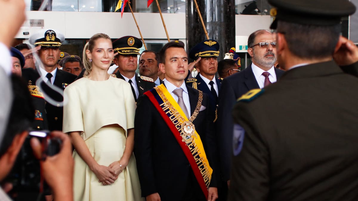 “Daniel Noboa logró captar el voto joven”: Lavinia Valbonesi, primera dama de Ecuador
