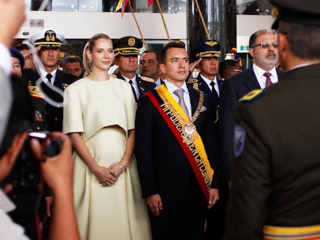 “Daniel Noboa logró captar el voto joven”: Lavinia Valbonesi, primera dama de Ecuador