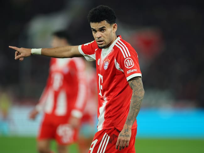 Luis Díaz jugador de Bayern Múnich frente al Stuttgart en la Bundesliga 2025-26 / Getty Images