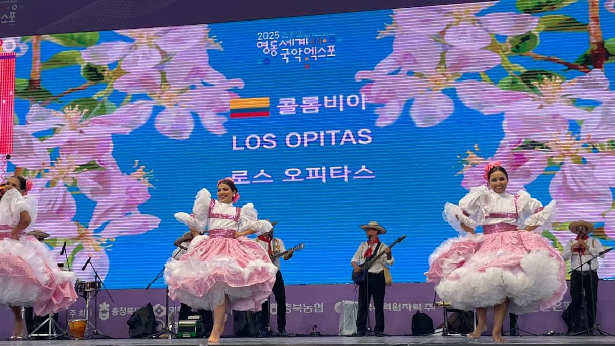 Los Opitas conquistan Corea del Sur y exaltan el folclor huilense en el escenario mundial