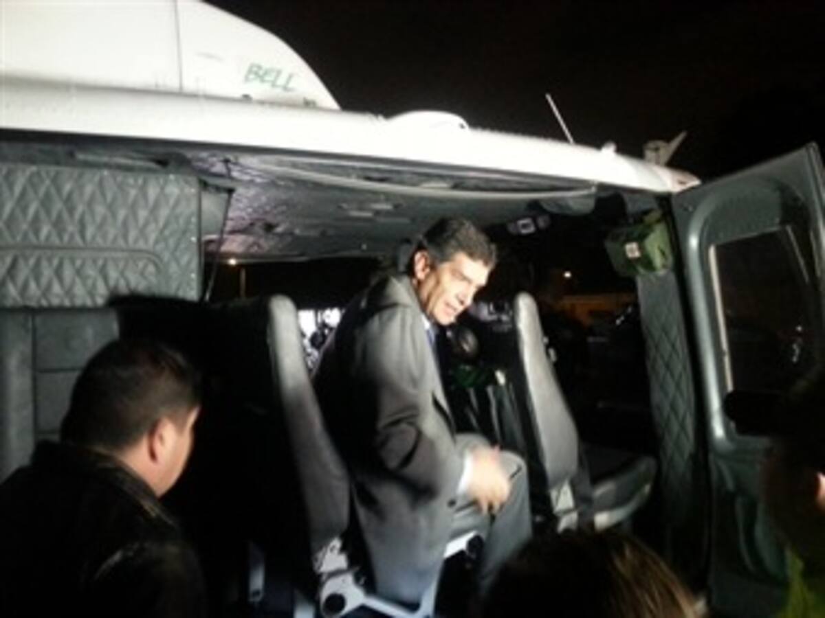 Bogotá estrena helicóptero para manejo de tráfico y movilidad