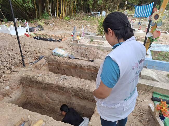 Después de tres décadas familia del Magdalena Medio encontró el cuerpo de su hermano en un cementerio de Puerto Wilches.
