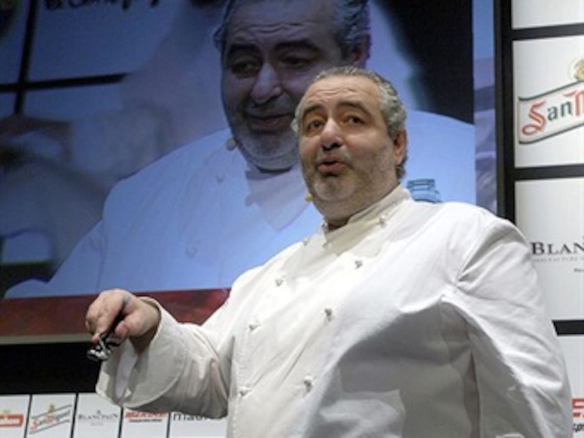 Murió Santi Santamaria, uno de los chef más cotizados de España