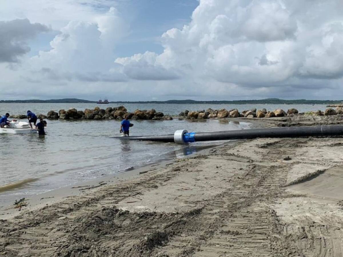 Este lunes en Cartagena, acto de instalación de la motobomba en El Laguito
