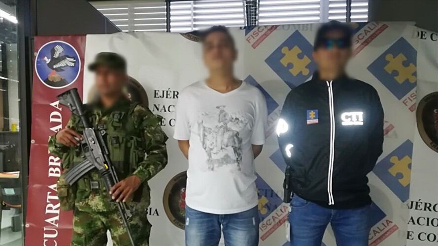 Diego Edison López Londoño, conocido con los alias de Dieguito o Berna, es uno de los cabecillas más importantes dentro del grupo delictivo organizado de “Los Triana”. Foto: Séptima División del Ejército