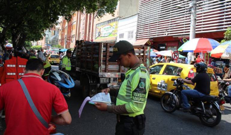 Operativos de tránsito en Cúcuta