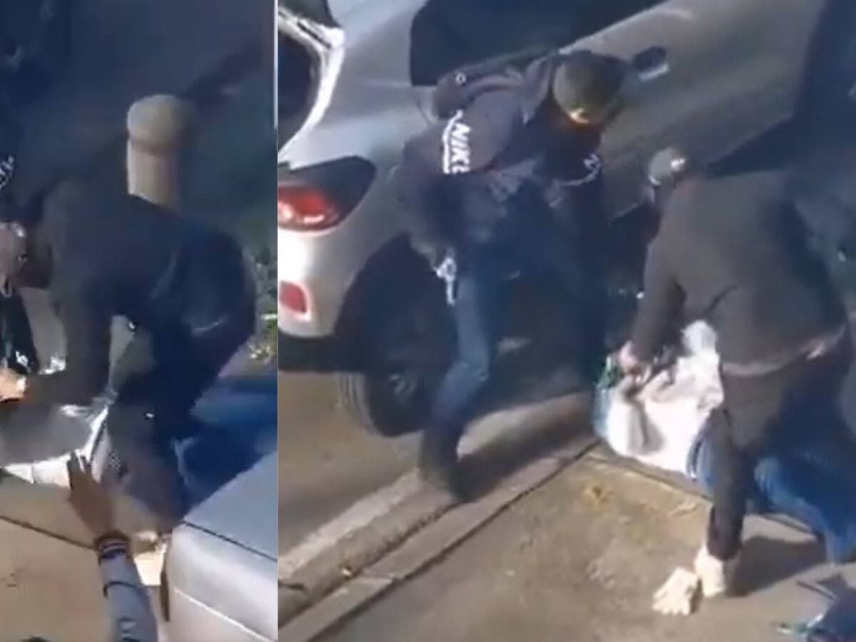 VIDEO | Mujer fue víctima de un violento atraco con armas de fuego en el Park Way de Bogotá