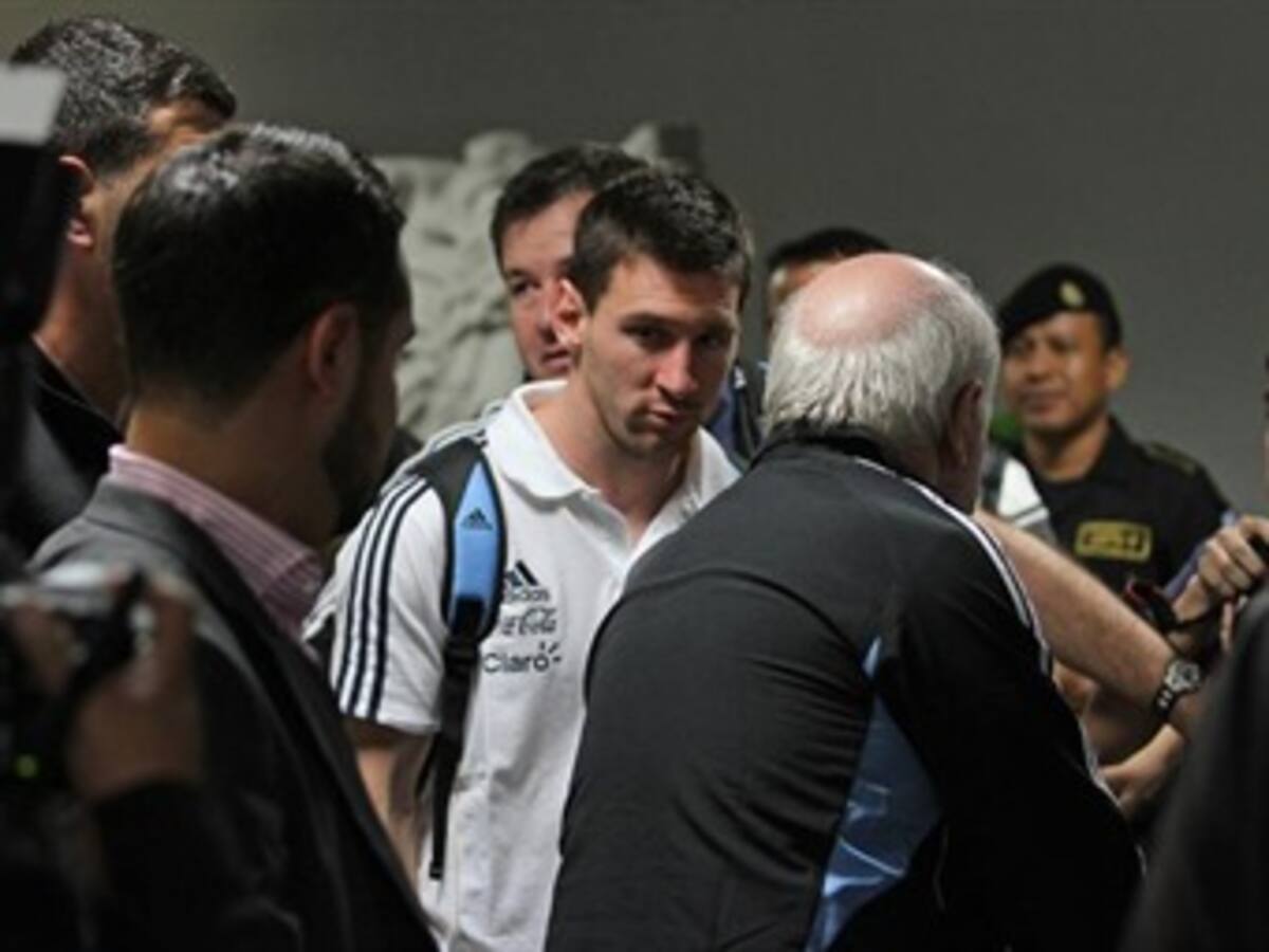 Lionel Messi llega a Guatemala para amistoso con selección de Argentina