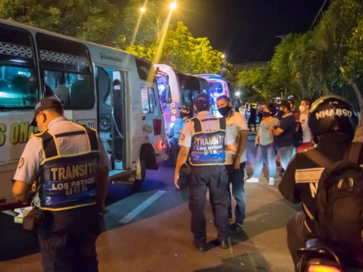 Los Patios aumenta controles en establecimientos y servicio público